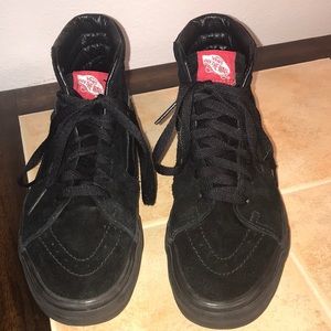 Black high top vans
